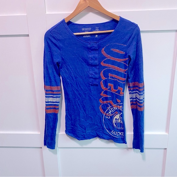 Vintage Style Oilers Long Sleeve - Picture 1 of 3